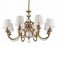 люстра newport 8 от delight collection белая/прозрачная/бронзовая в Армавире