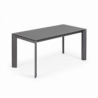 стол atta 160 (220)x90 антрацит, темно-серое стекло cc0186c02 от la forma (ex julia grup) в Армавире