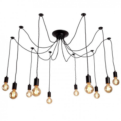 подвесная люстра arte lamp 76 a9184sp-10bk в Армавире