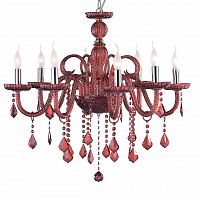 подвесная люстра ideal lux giudecca sp8 rosso в Армавире