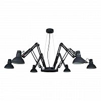 подвесная люстра arte lamp ragno a2043sp-6bk в Армавире