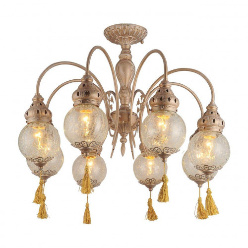 потолочная люстра arte lamp a2146pl-8ga золото в Армавире
