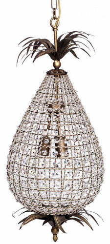 люстра дизайнерская chandelier3 медь и прозрачное стекло в Армавире