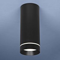 потолочный светодиодный светильник elektrostandard dlr022 12w 4200k черный матовый 4690389102967 в Армавире