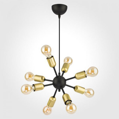 подвесная люстра tk lighting 1468 estrella black в Армавире