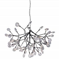 подвесная люстра crystal lux evita sp63 black/transparent в Армавире