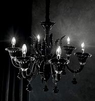 дизайнерская подвесная люстра ideal lux radetzky sp6 nero черная в Армавире