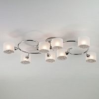 потолочная люстра eurosvet areta 70088/8 хром в Армавире