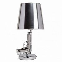 настольная лампа flos - bedside gun silver в Армавире
