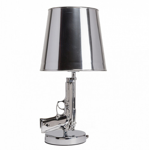 настольная лампа flos - bedside gun silver в Армавире