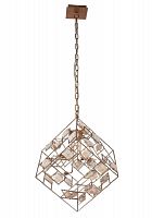 дизайнерский подвесной светильник crystal lux diego sp4 gold в Армавире
