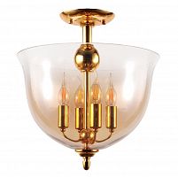 потолочный светильник crystal lux atlas pl4 gold в Армавире