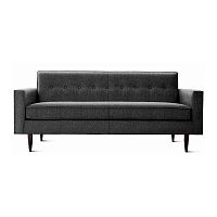 диван bantam sofa большой прямой темно-серый в Армавире