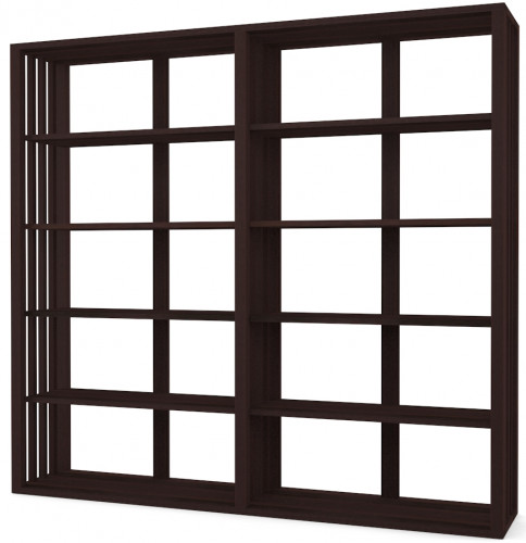 стеллаж dilan black (230*44*212) в Армавире