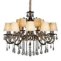 подвесная люстра omnilux catanzaro oml-30813-15 бежевая в Армавире