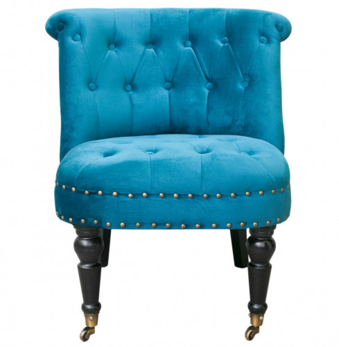 низкое кресло aviana blue velvet в Армавире