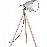 лампа настольная chromatic tripod на деревянном штативе в Армавире