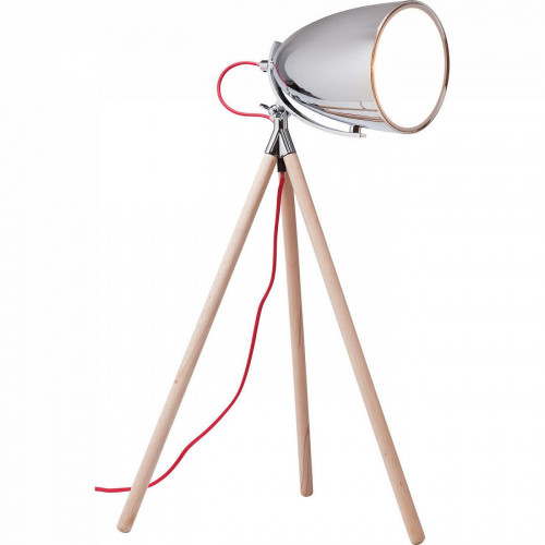 лампа настольная chromatic tripod на деревянном штативе в Армавире