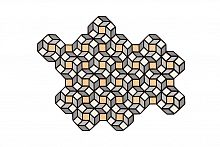 ковер parquet rhomb yellow 314x195 от gan в Армавире