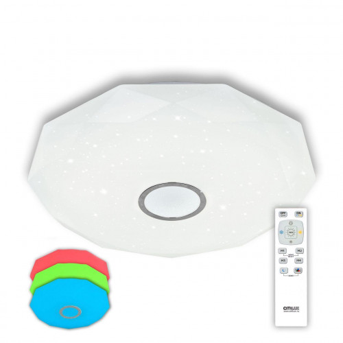 потолочный светодиодный светильник citilux диамант cl71360rgb в Армавире
