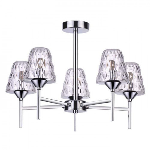 потолочная светодиодная люстра lumion gerana 3598/30cl хром в Армавире