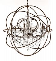 люстра foucault's orb crystal d75 антик (темная) коричневая в Армавире