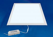 потолочный светодиодный светильник (ul-00004127) uniel ulp-6060 40w/6500k ip54 clip-in white в Армавире