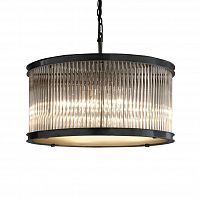 люстра essex crystal 68 черное основание, прозрачное стекло черное основание, прозрачное стекло в Армавире