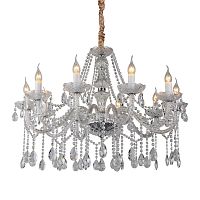 подвесная люстра omnilux ladispoli oml-89003-10 прозрачная в Армавире