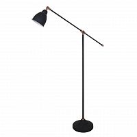 торшер arte lamp braccio a2054pn-1bk в Армавире