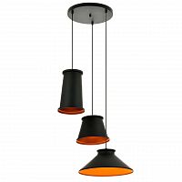 дизайнерская подвесная люстра spot light erynie 1460304 черная в Армавире
