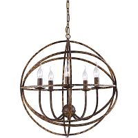 подвесная люстра arte lamp kopernik a1703sp-5br в Армавире