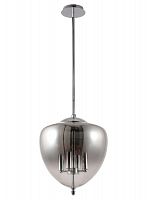 подвесная люстра crystal lux milagro sp4 a chrome серая в Армавире