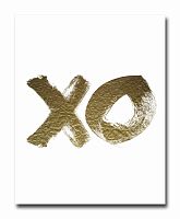 постер xo золотой a4 в Армавире