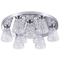 потолочная светодиодная люстра lumion gerana 3621/54cl в Армавире