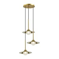 подвесная люстра odeon light barolo 4155/27l в Армавире