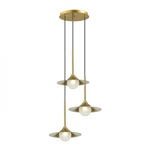 подвесная люстра odeon light barolo 4155/27l в Армавире