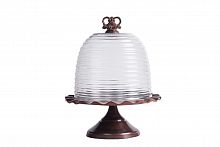 сервировочный поднос с куполом crystal dome dark grande в Армавире