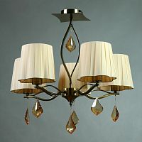 потолочная люстра brizzi bx03203/5 bronze cream в Армавире
