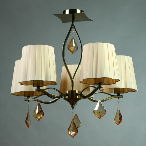 потолочная люстра brizzi bx03203/5 bronze cream в Армавире
