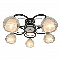 потолочная люстра arte lamp ginevra a1604pl-5bk в Армавире