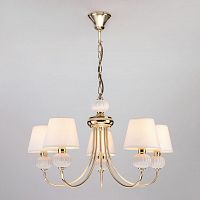 подвесная люстра eurosvet mella 60072/5 золото в Армавире