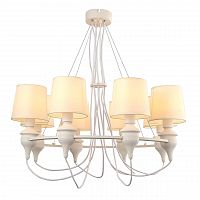 подвесная люстра arte lamp sergio a3326lm-8wh в Армавире