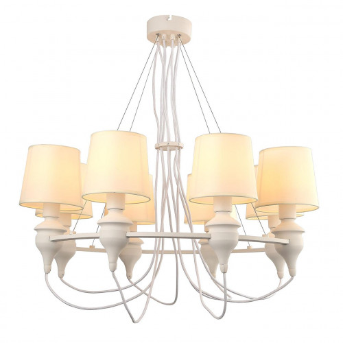 подвесная люстра arte lamp sergio a3326lm-8wh в Армавире