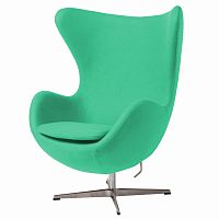 кресло egg chair зеленое в Армавире