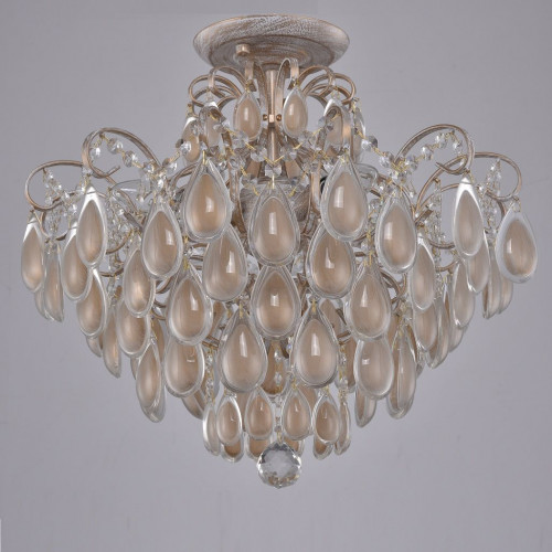 потолочная люстра crystal lux sevilia pl4 gold в Армавире