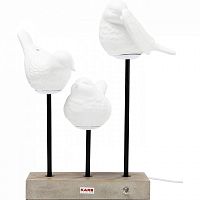 лампа настольная birds белая в Армавире