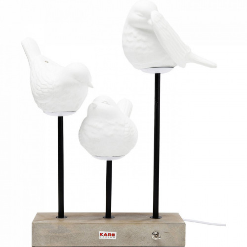 лампа настольная birds белая в Армавире
