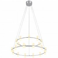 подвесная светодиодная люстра st luce cilindro sl799.103.21 белая в Армавире