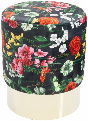 kare design пуф flores, коллекция "флорес" 35*42*35, полиэстер, дсп, сталь, мультиколор в Армавире